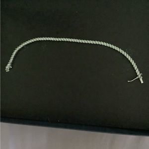 Tennis Bracelet - 8” faux diamonds